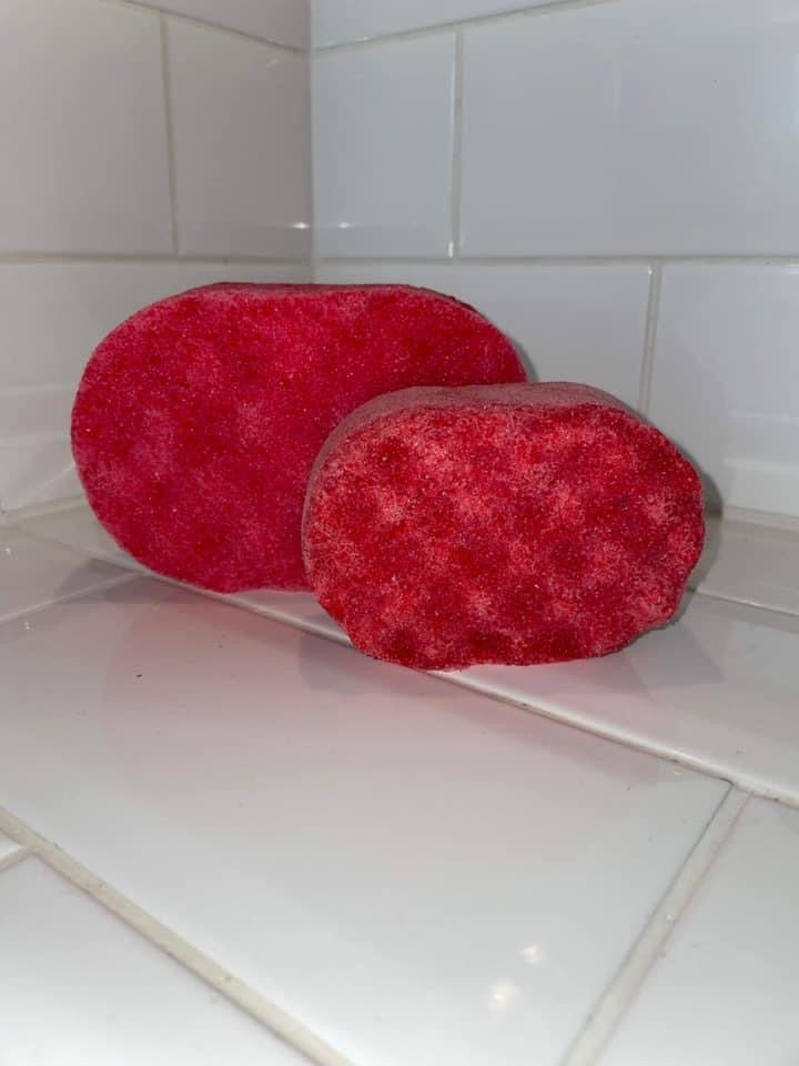 Christmas Exfoliating Soap Sponges