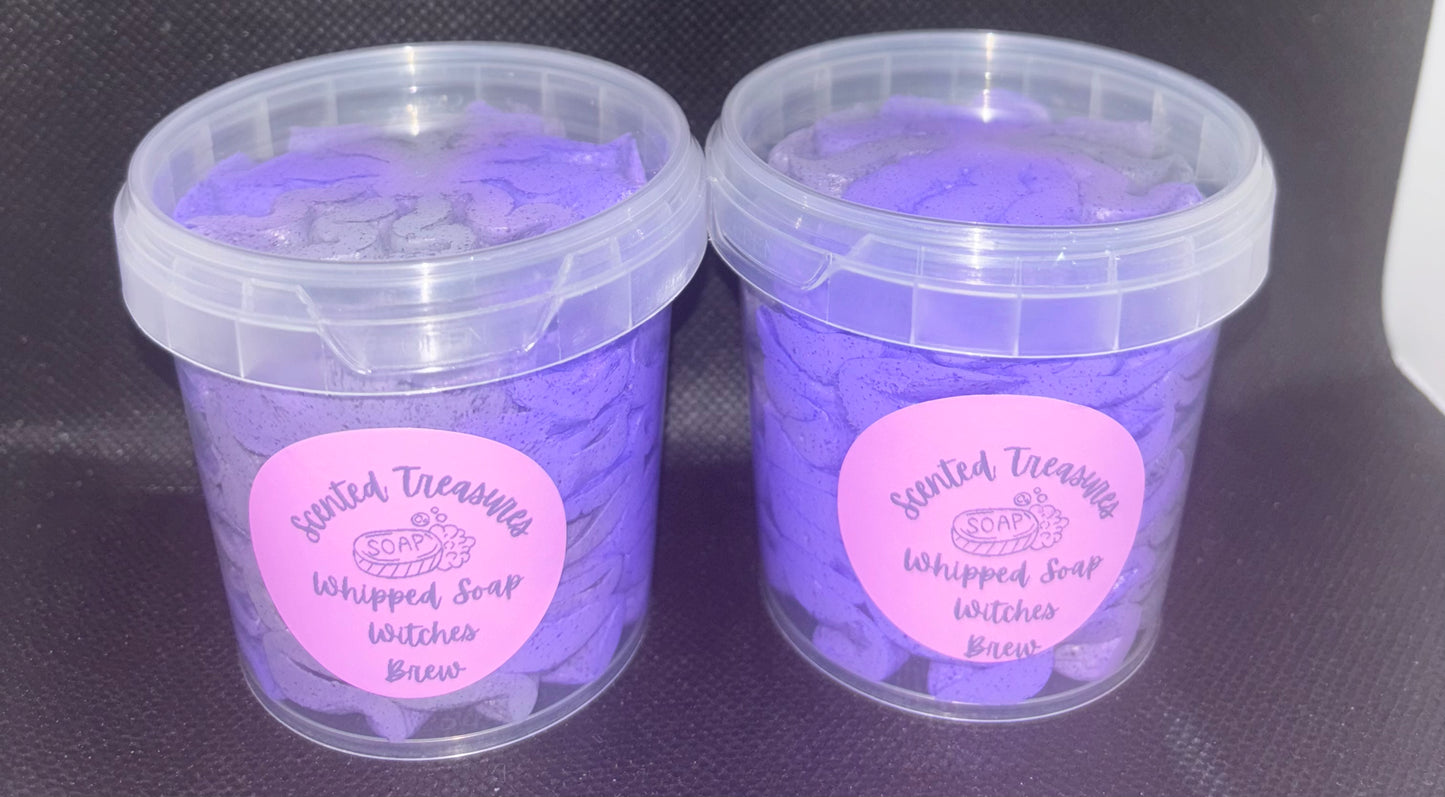 Witches Brew Two Toned Halloween Whipped Soap