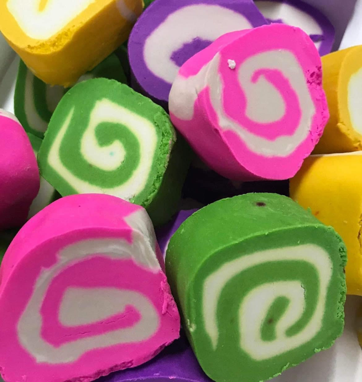 Roly Poly Bubble Bath Bars