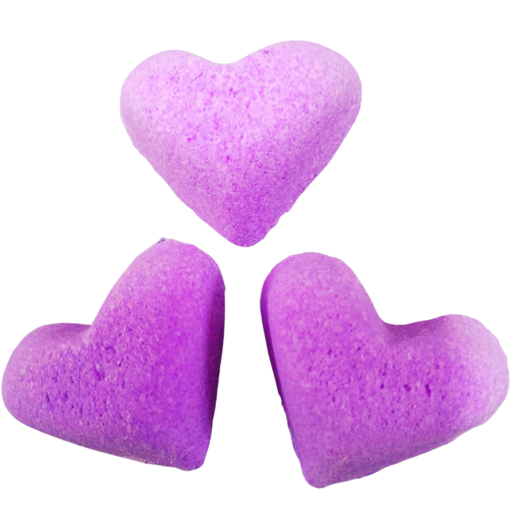 Love Heart Mini Bath Bombs (6)