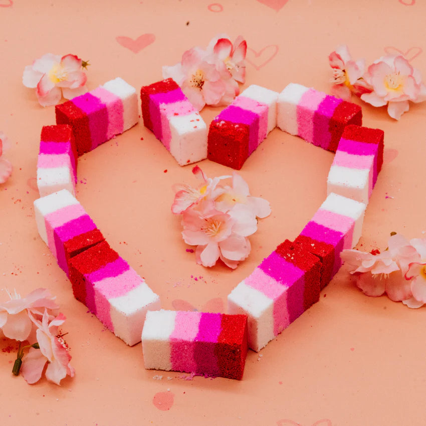 Love Rocks Valentines Bath Bomb