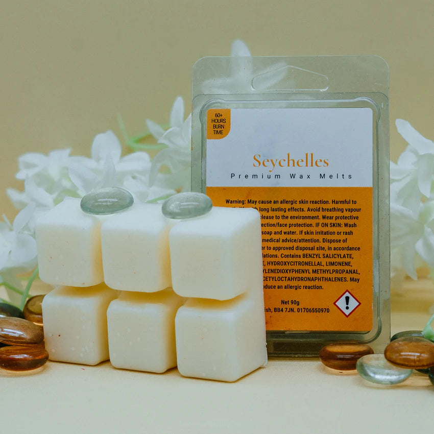 Seychelles Wax Melts 60+ Hour Burn Time