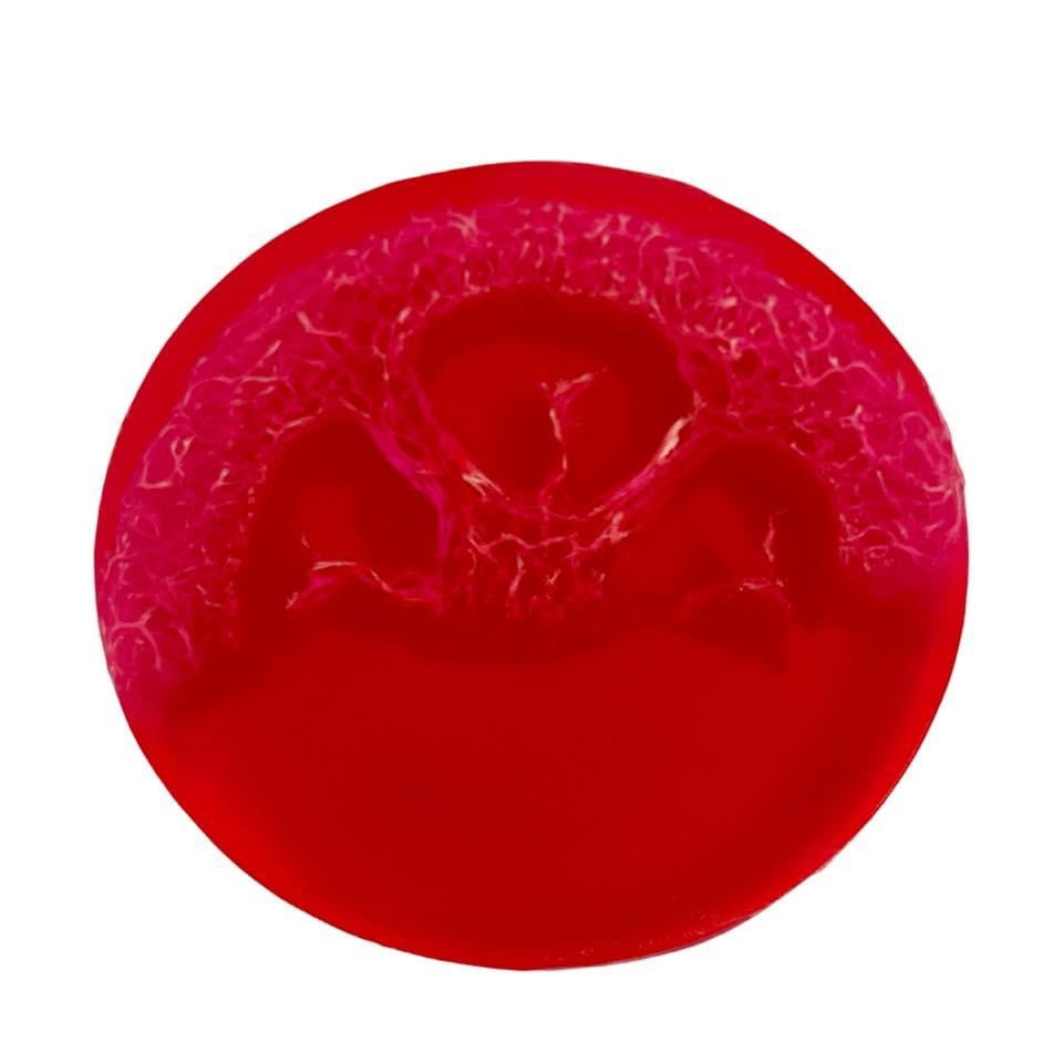 Handmade Soap With Loofah