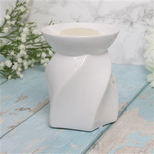 Ceramic Twist Burner White