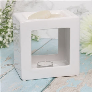 Cubic Oil & Wax Melter White