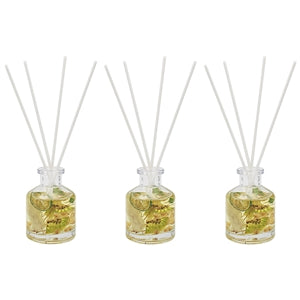 Set of 3 Lime, Basil & Mandarin Diffusers