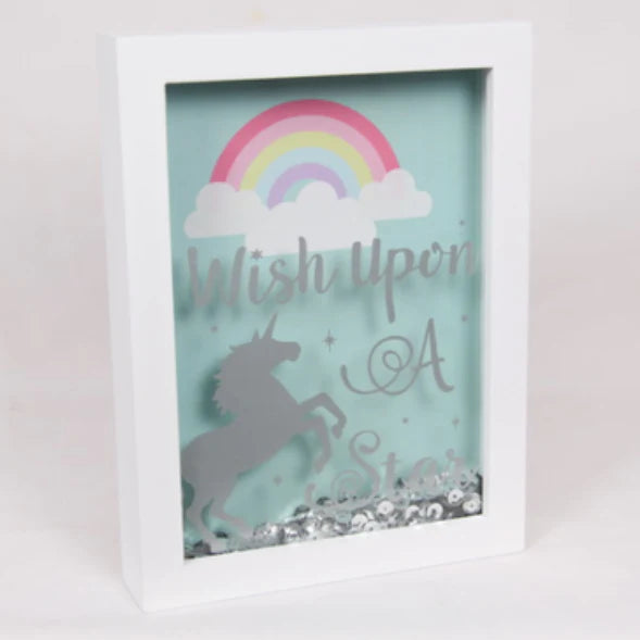 Wish Upon A Star Unicorn Frame
