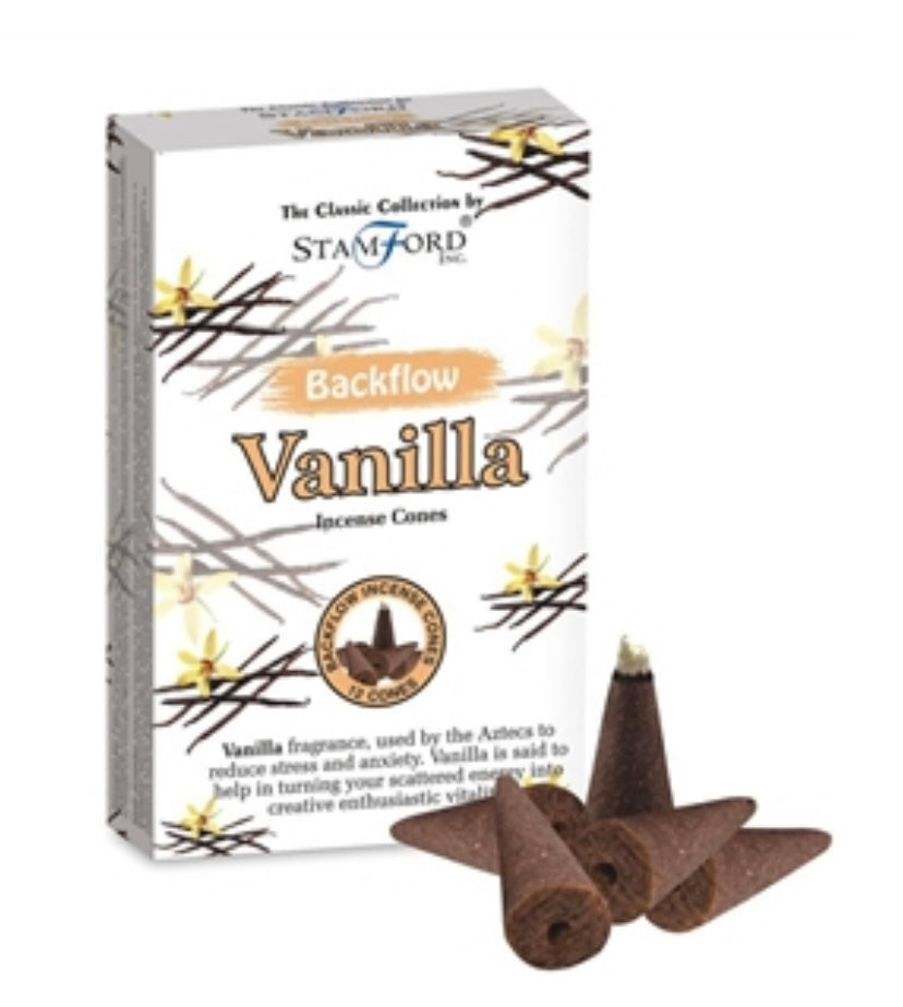 Incense Backflow Cones (12)