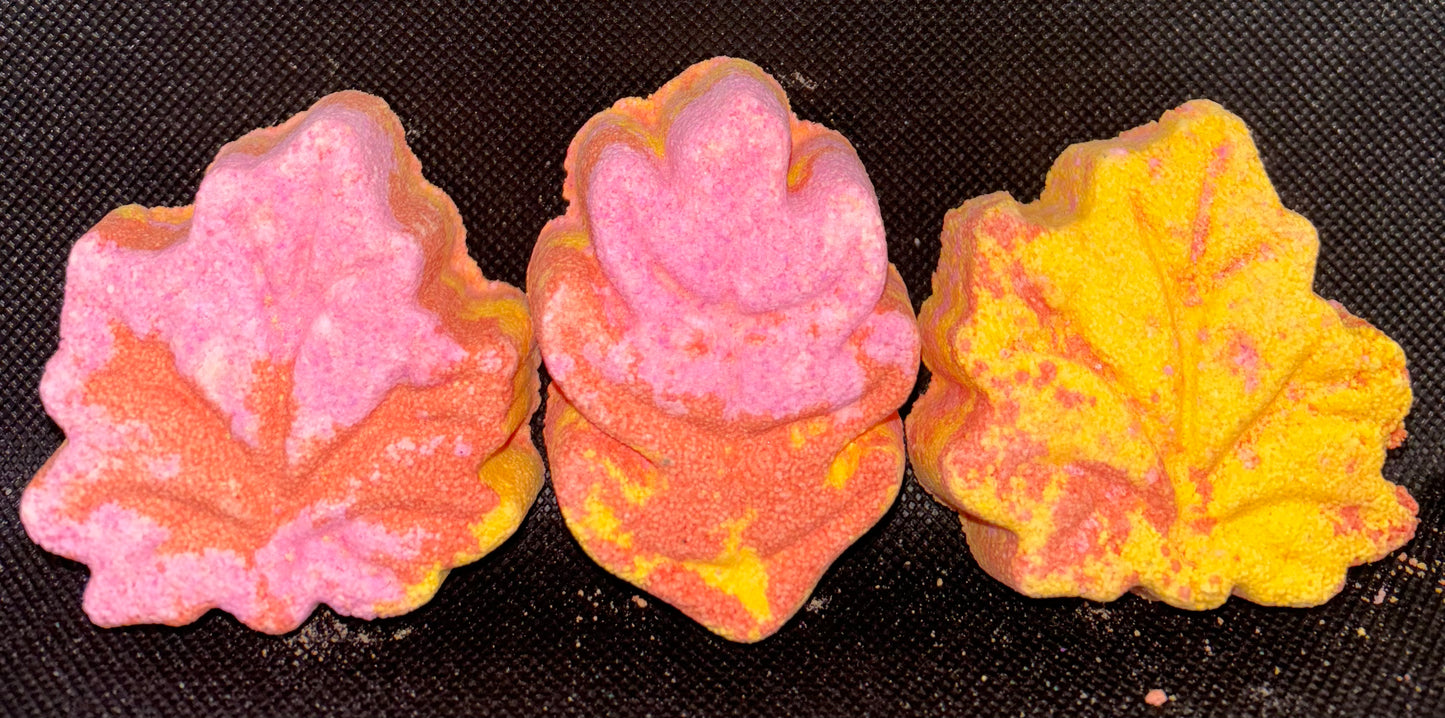 Autumn Leaves Bath Bombs (3)