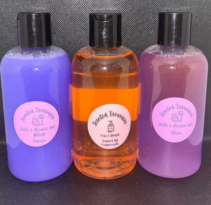 Bath & Shower Gels 250ml - 3-in-1 Multi Wash