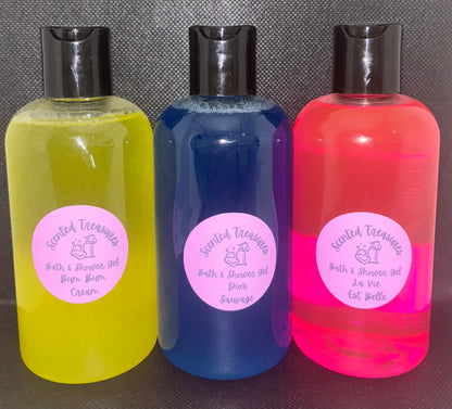 Bath & Shower Gels 250ml - 3-in-1 Multi Wash