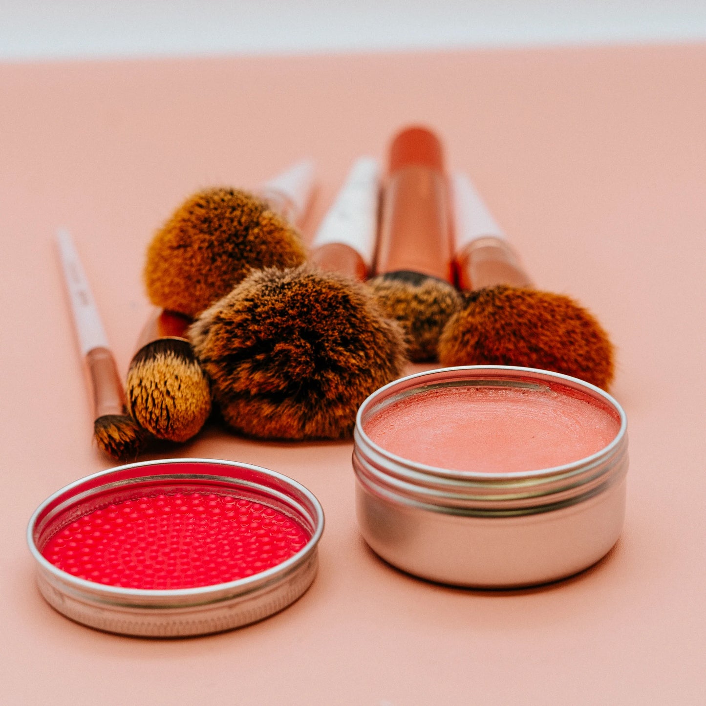 Watermelon Makeup Brush Cleaner With Cleaning Mat