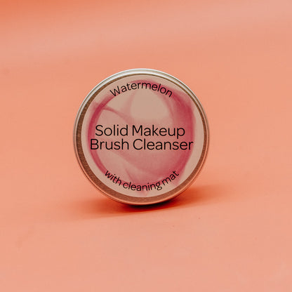 Watermelon Makeup Brush Cleaner With Cleaning Mat