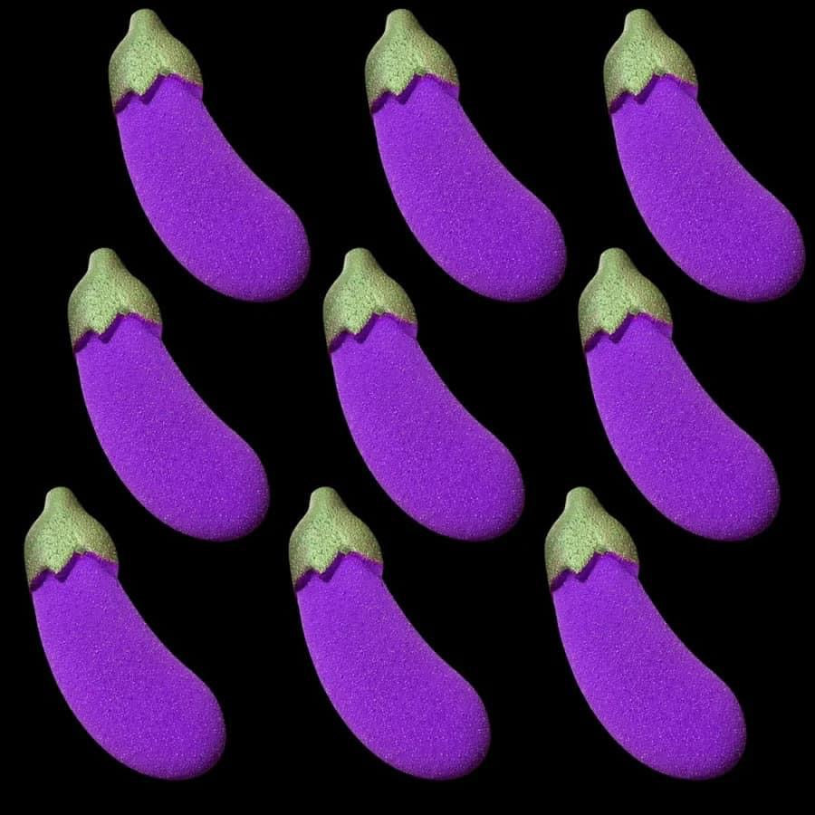 Aubergine Bath Bomb