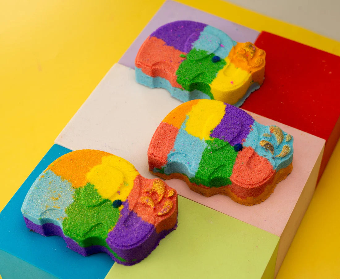 Elma The Rainbow Elephant Bath Bomb