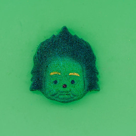 Baby Grinch Christmas Bath Bomb