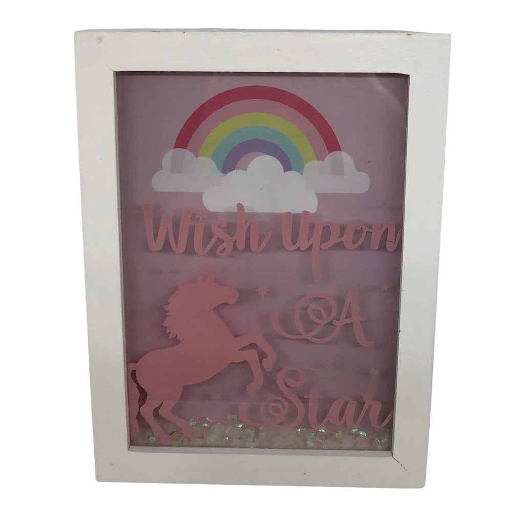 Wish Upon A Star Unicorn Frame