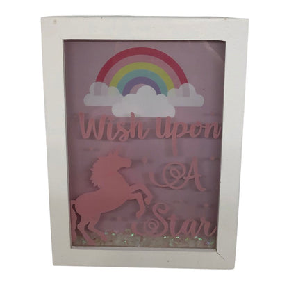 Wish Upon A Star Unicorn Frame