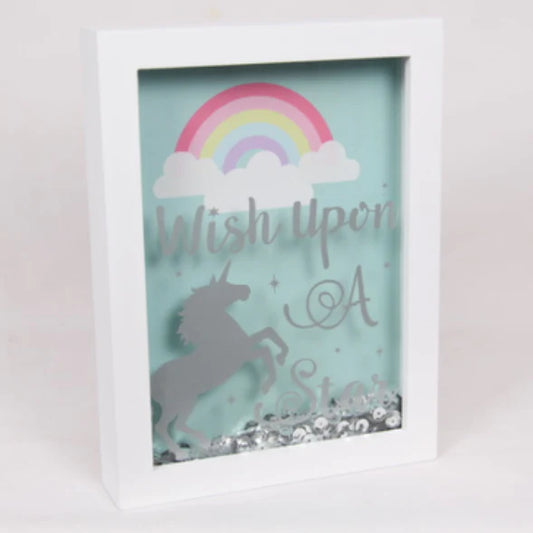 Wish Upon A Star Unicorn Frame