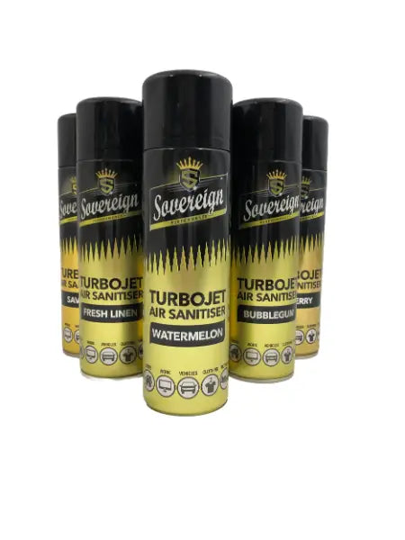 Sovereign Turbojet Air Sanitiser 500ML Can - Air Freshener