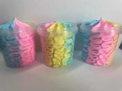 Two Toned Medium Whipped Soaps