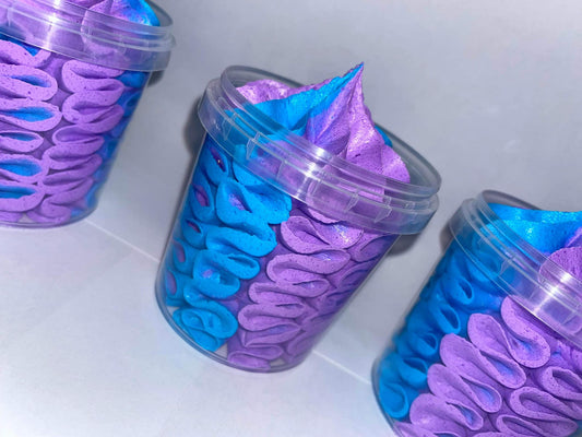 Two Toned Medium Whipped Soaps