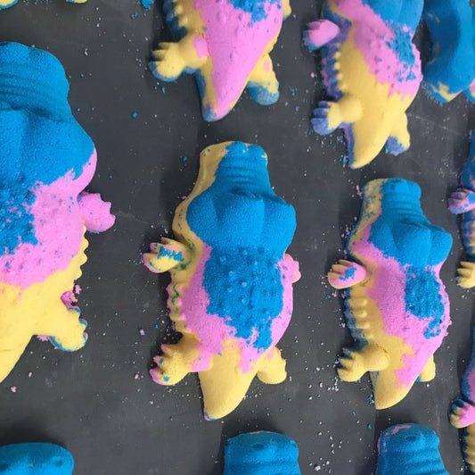 Rainbow Alligator Bath Bomb