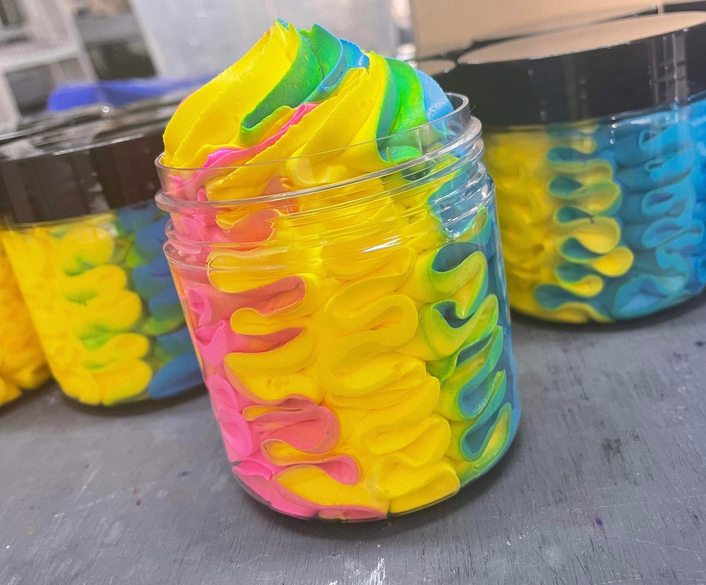 Two Toned Large Whipped Soaps
