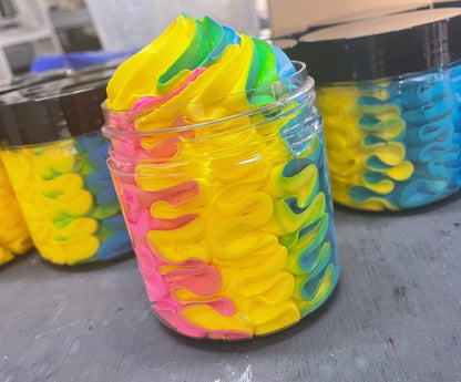 Two Toned Large Whipped Soaps